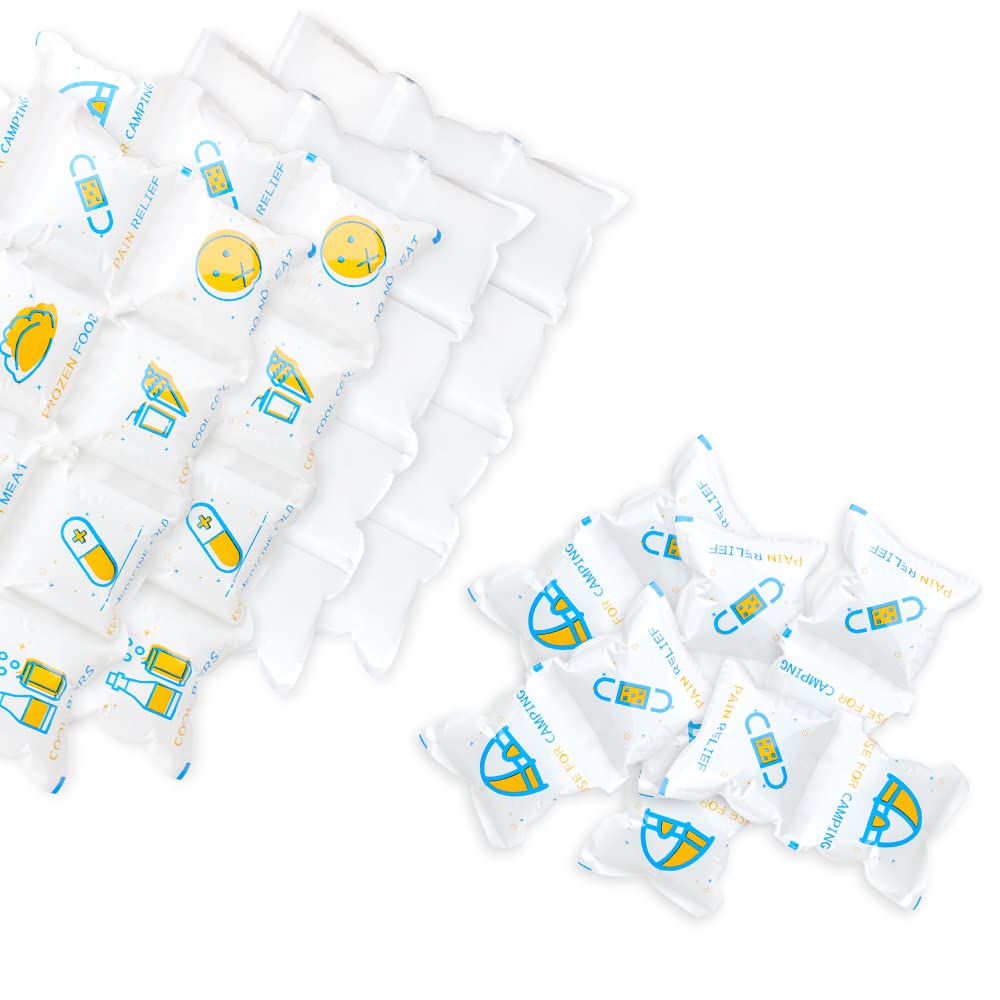 Dry Ice Packs Sheets for Coolers, Cold Packs for Shipping Frozen Food Cool Fresh, Freezer Ice Pack Long Lasting Cool Packs Keep Food Fresh Beverage Cold Packs Sheets 8.03