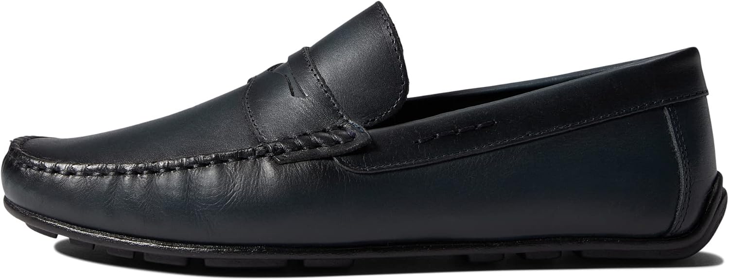 Men's Leather Casual Slip On Penny Loafers
