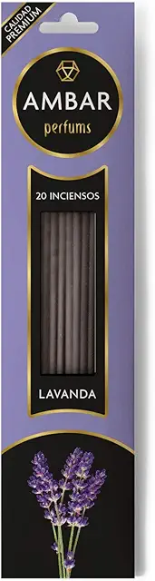 Ambar Lavender Incense Sticks - Premium Aromatherapy, 3g