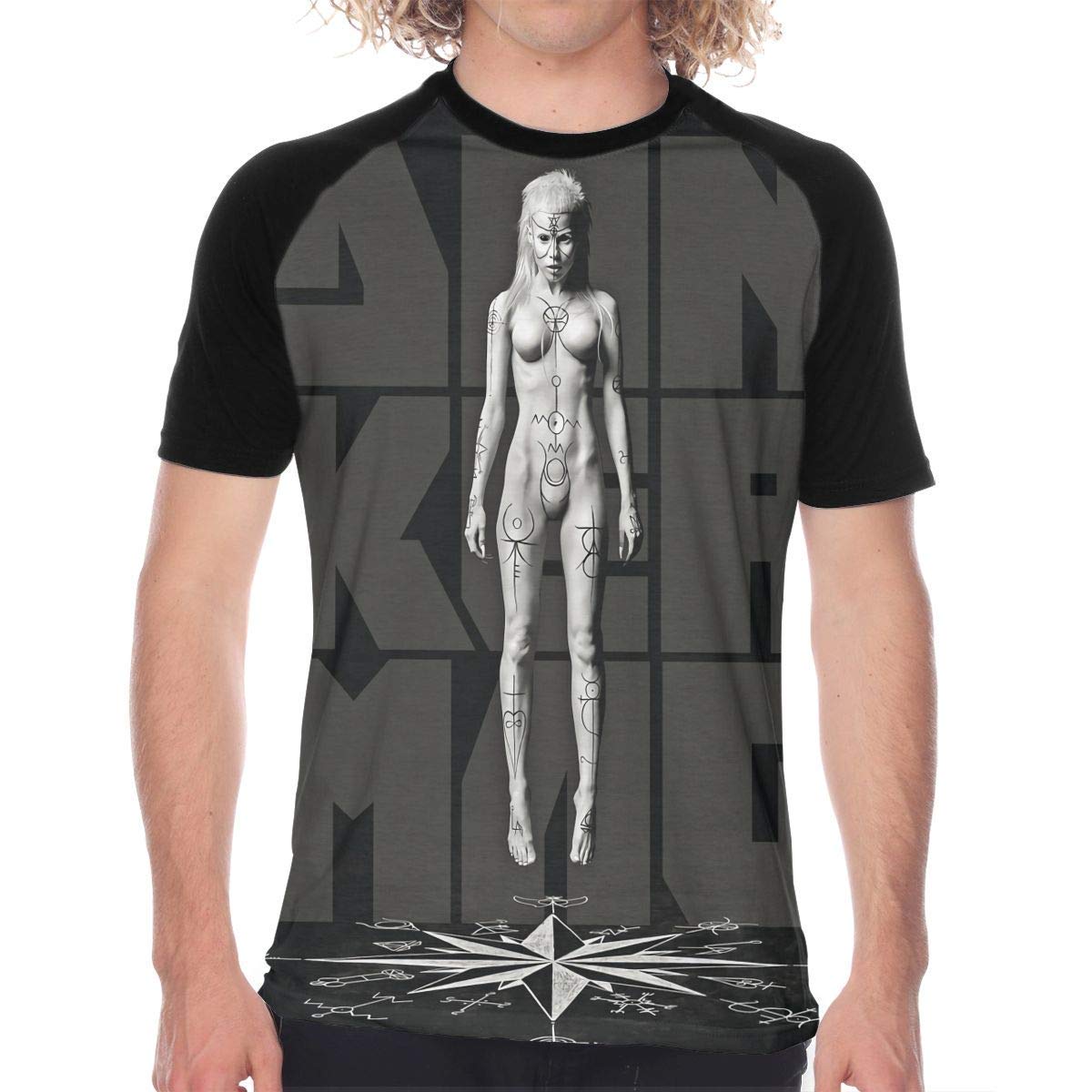 DIE Antwoord Donker Mag Casual and Comfortable Unique Design Men's Baseball T-Shirt