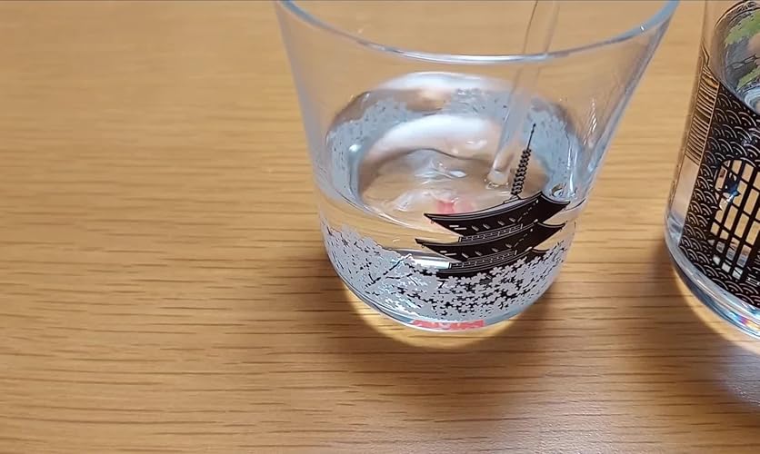 Amazon | コトラボ 温度で色が変わるグラス 360度 冷感グラス 日本製 2