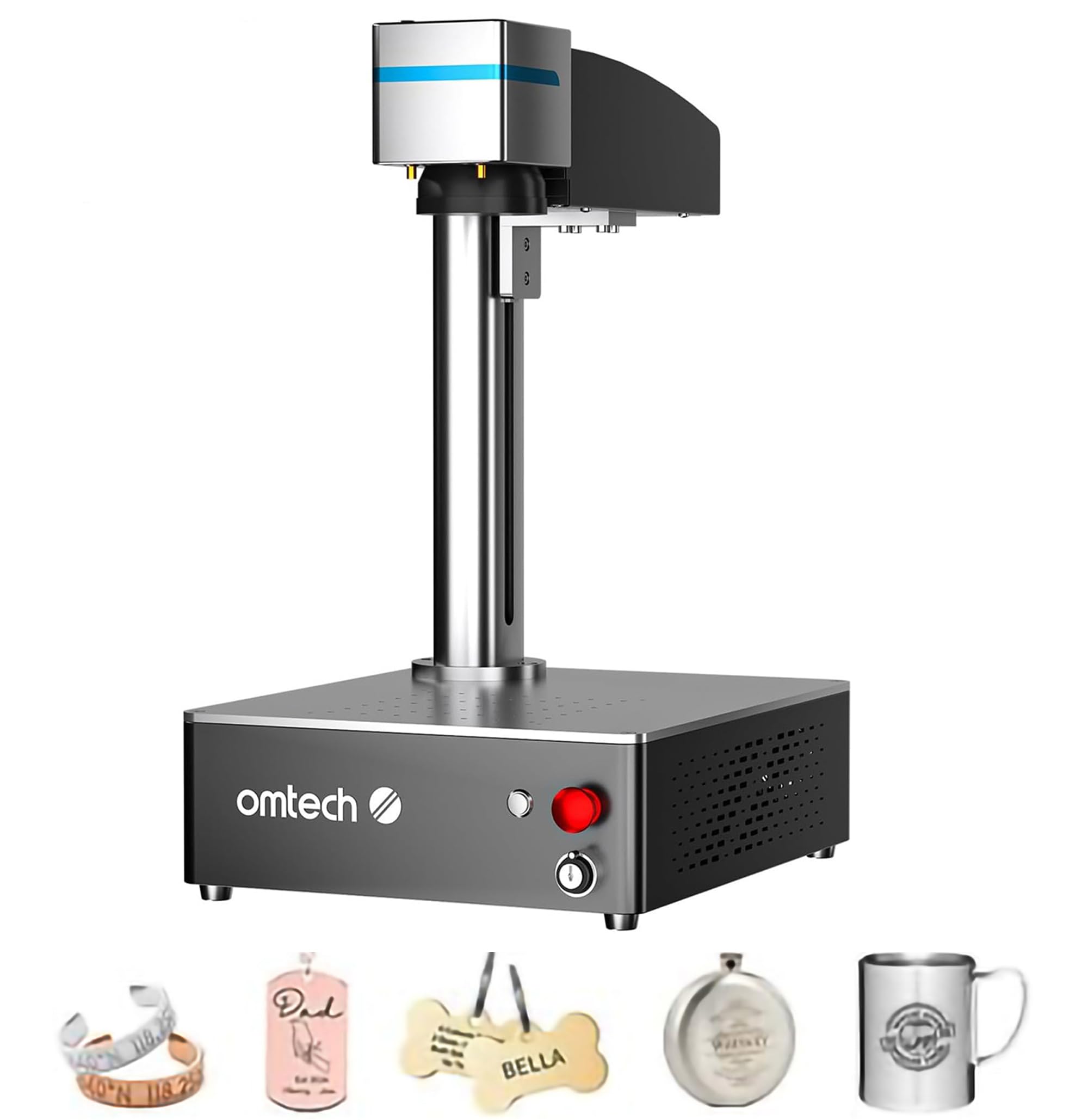 OMTech 30W Fiber Laser Engraver