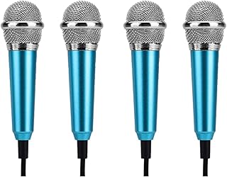 4 pcs USB mic portable microphone tiny mic mini phones Asmr Microphone mobile Microphone Portable Karaoke Mic K Song Microphone video cell phone notebook recording equipment