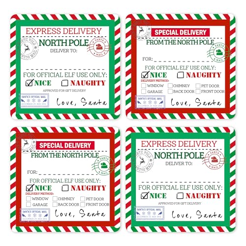 Mobiusea Creation Christmas Gift Tags Labels | 2 Inch |...