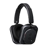 Headphone (1) Hybrid Active Noise Cancelling Headphones, Wireless Over-Ear Headphones with 6 Mics, 80Hrs Playtime, Hi-Res Audio, KEF-Tuned, Spatial Sound, Comfort Fit & Fast Charging Black