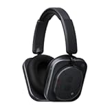 Headphone (1) Hybrid Active Noise Cancelling Headphones, Wireless Over-Ear Headphones with 6 Mics, 80Hrs Playtime, Hi-Res Audio, KEF-Tuned, Spatial Sound, Comfort Fit & Fast Charging Black