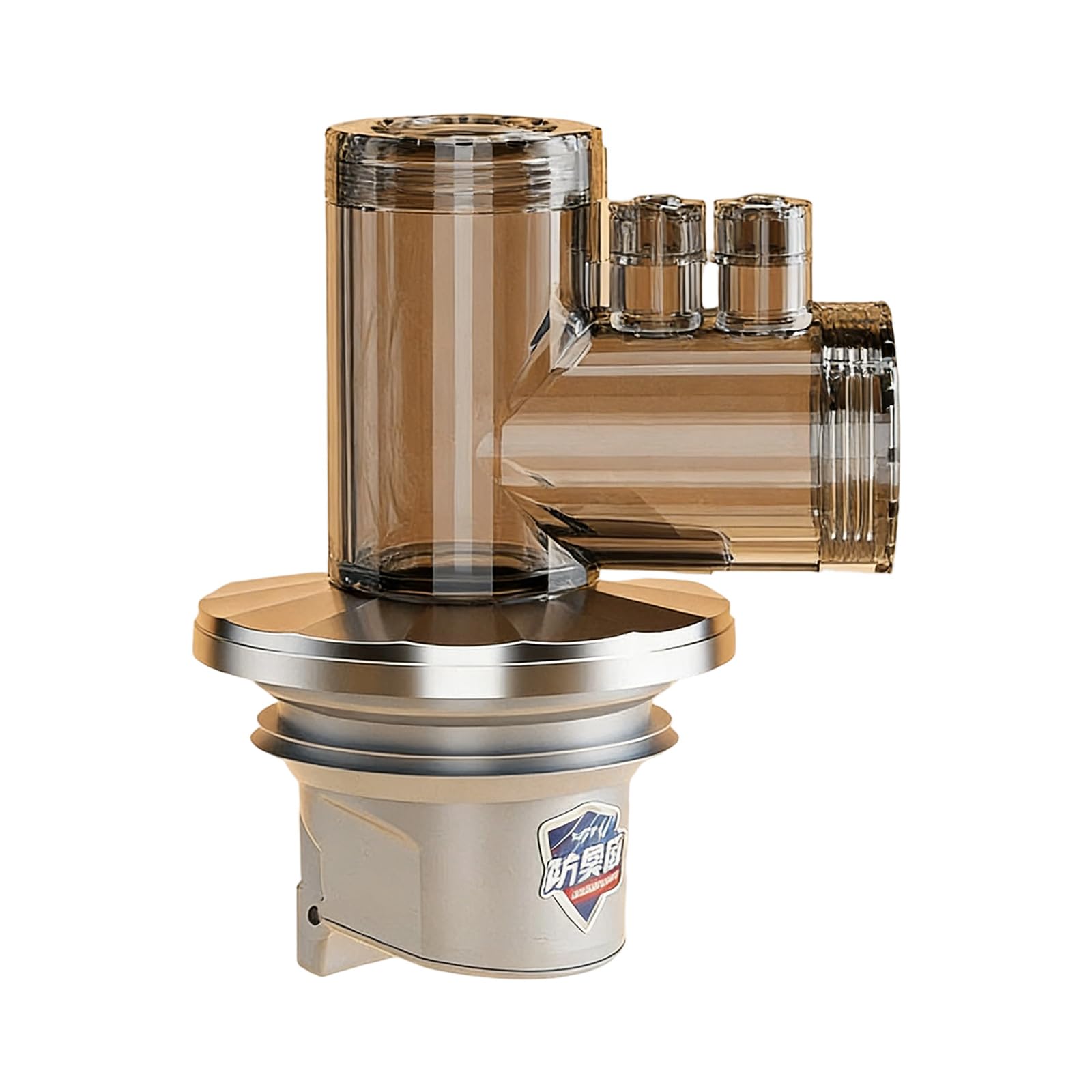 Kaeltsyn Tees Adapter for Kitchen Sink Drain Efficient Water Diversions Multiple Outlet Simple Maintenance Odors-proof Sink Basins Dishwasher
