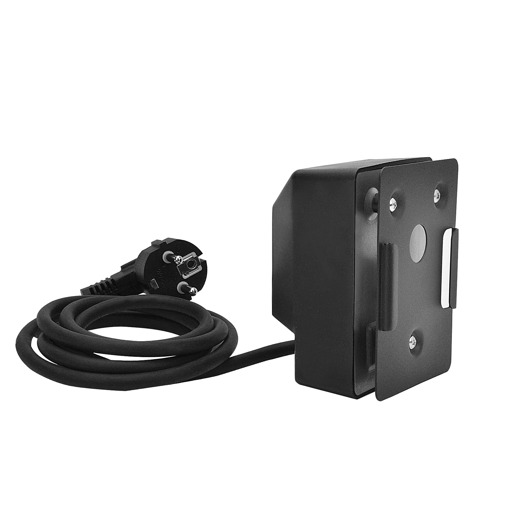 onlyfire Moteur Tourne Broche 220V-240V pour Rôtisserie Électrique, Moteur pour Tournebroche Barbecue, Capacité de Charge 18 kg, Vitesse 2 TR/Min, Câble de 1.5 m, Noir