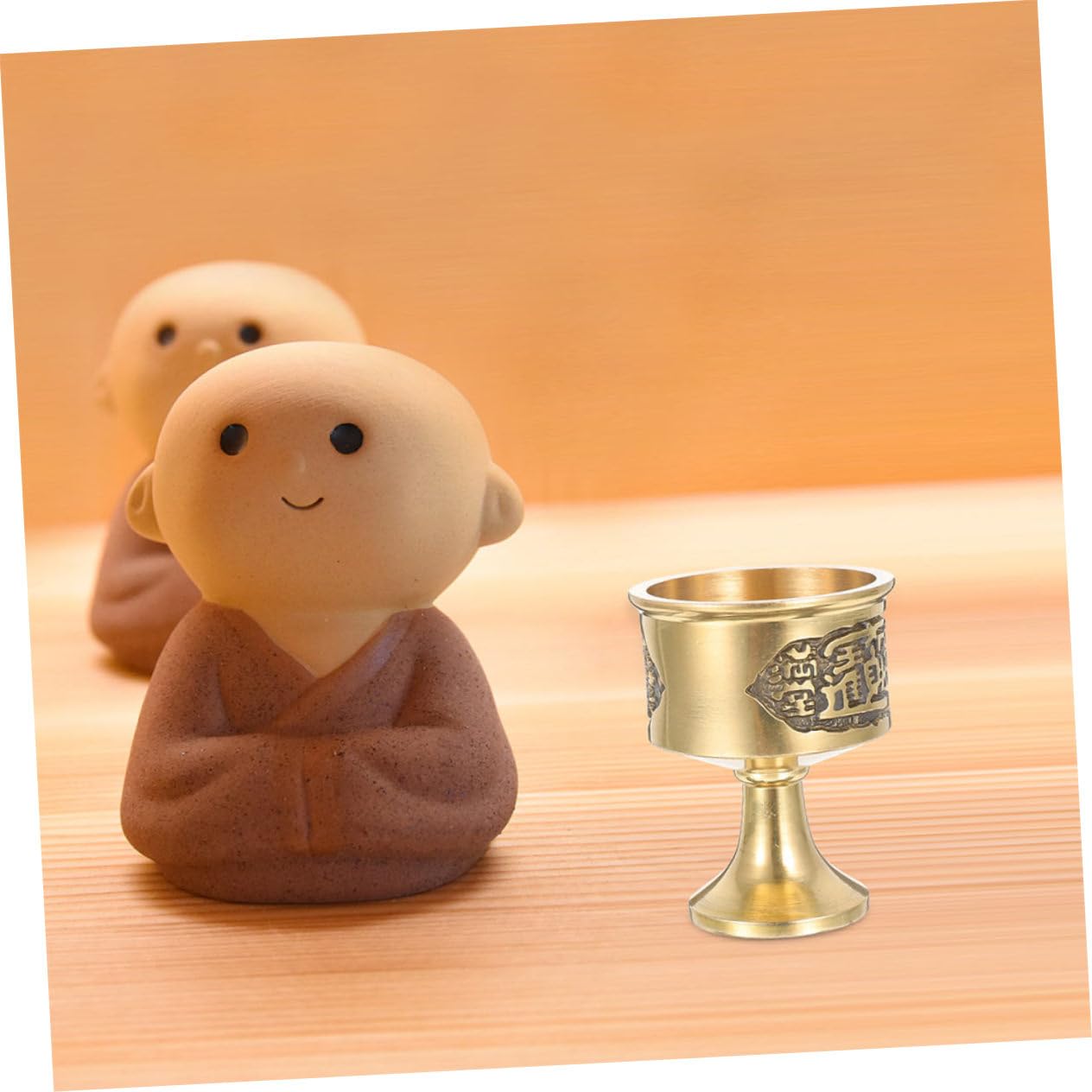 Amazon | SHOWERORO 2個 神の酒杯 銅杯 仏教の水入れ 献水杯 Amazon | SHOWERORO 2個 神の酒杯 銅杯 仏教の水入れ 献水杯