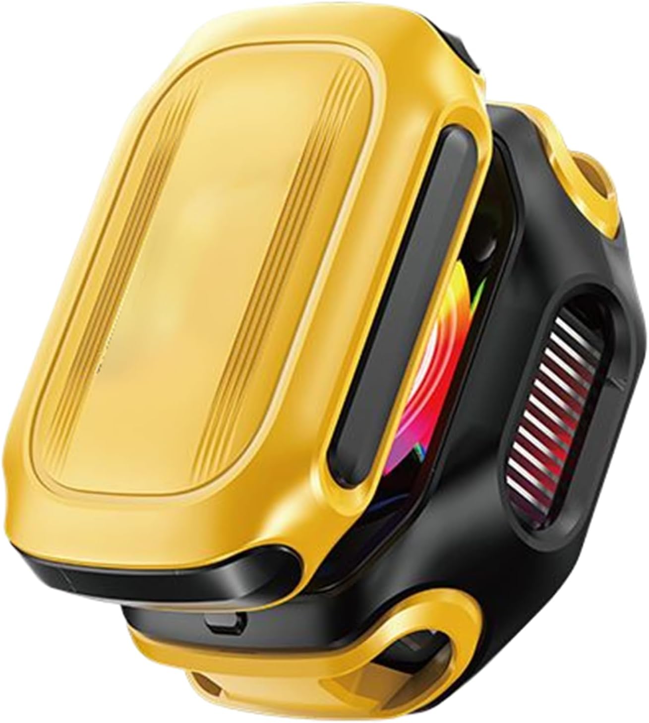 Phone Cooling Pad | Cell Phone Cooling Fan | Smart Magnetic Digital Display Fast Radiator for Game Men Hot Weather Smartphones Women Travel Tablet Home