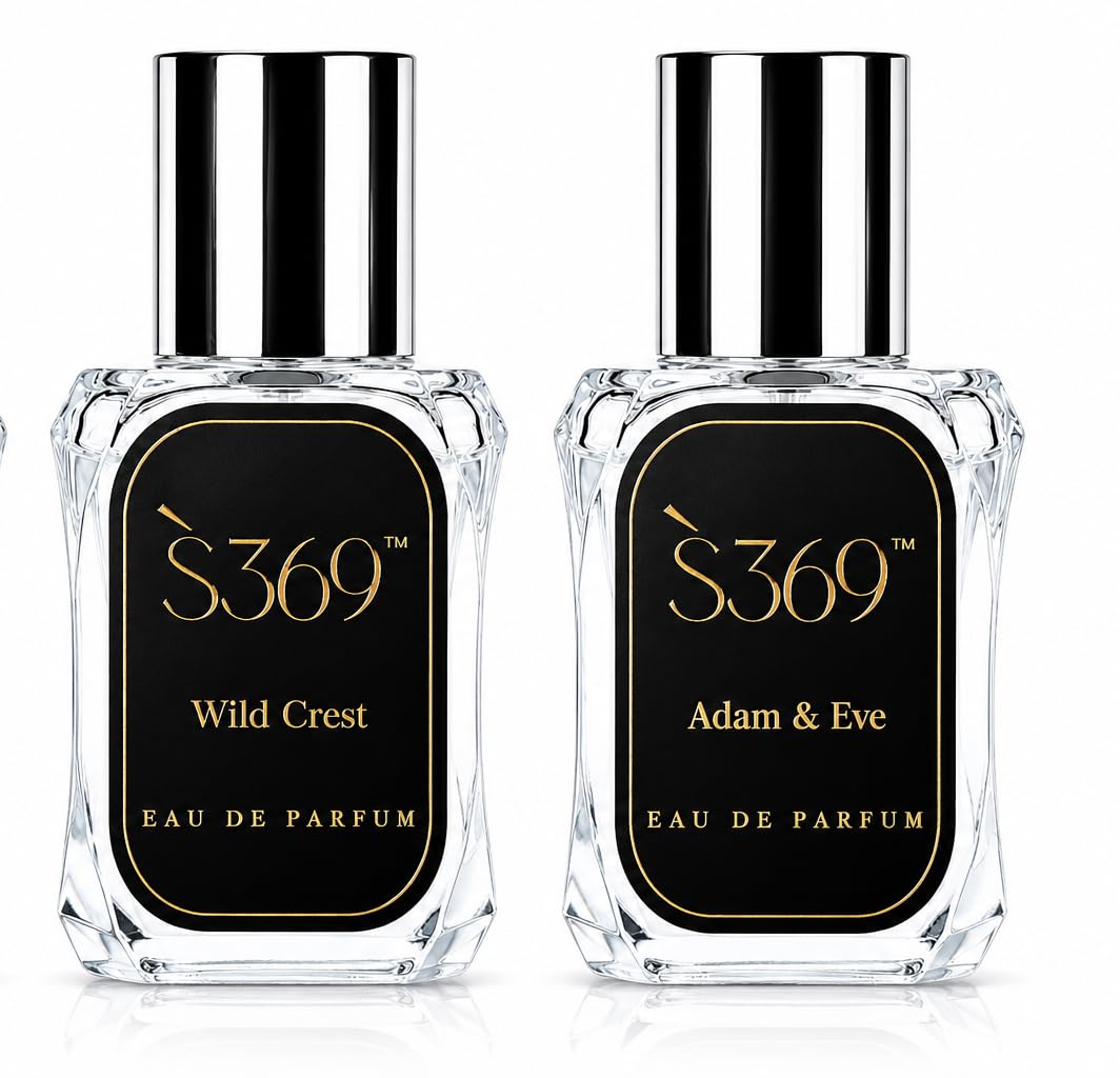 S369 Unisex Eau De Parfum Set | Wild Crest & Adam & Eve | Long Lasting Perfume | 50ml Each | Set of 2-image-0