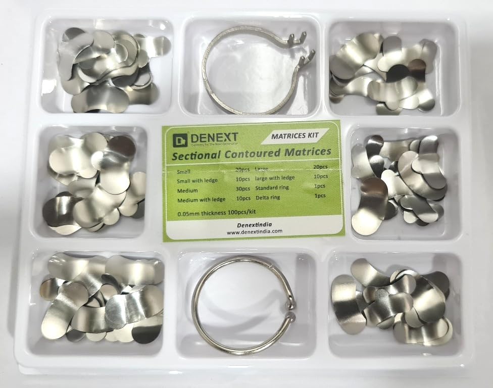 Dental Denext Matrix Bands Sectional Contoured Matrices-image-4