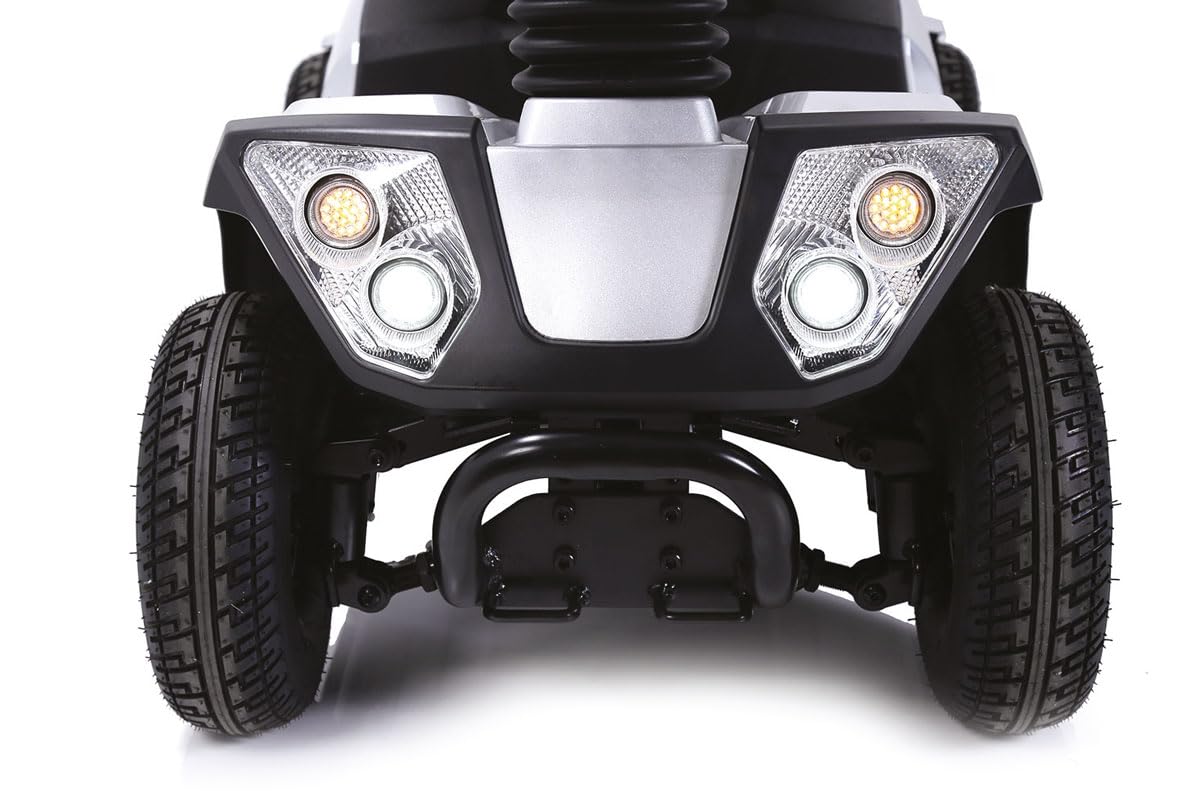 Scooter eléctrico para discapacitados Mobility 220, capacidad máxima 158 kg, blanco