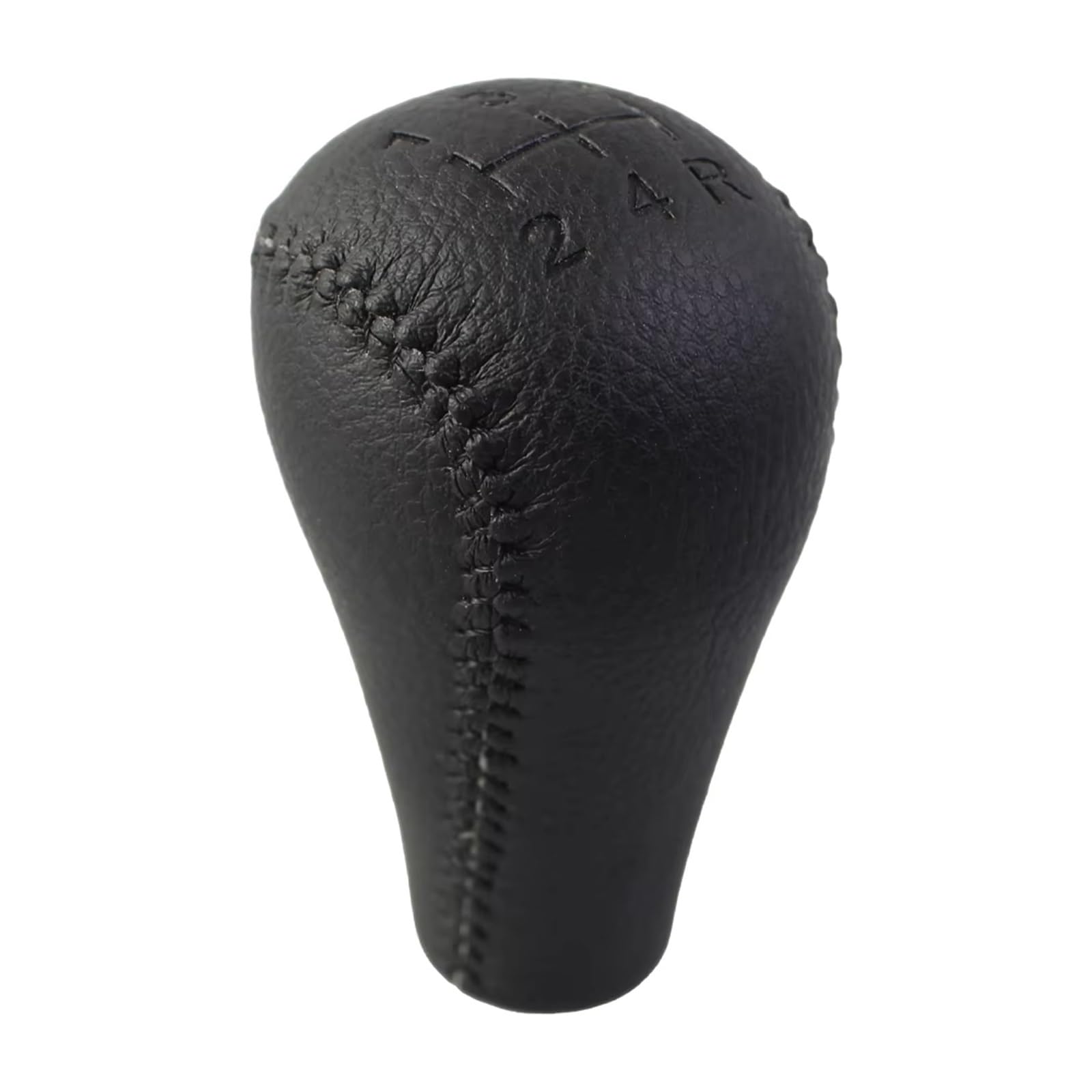 GHQFROP Transmission Gear Shift Knob for Nissan for Patrol GU Y61 Gear Shift Knob Gaiter Lever Shiter Head 5Speed Manual Transmission Car Gear Stick Knob(5-Speed Black)