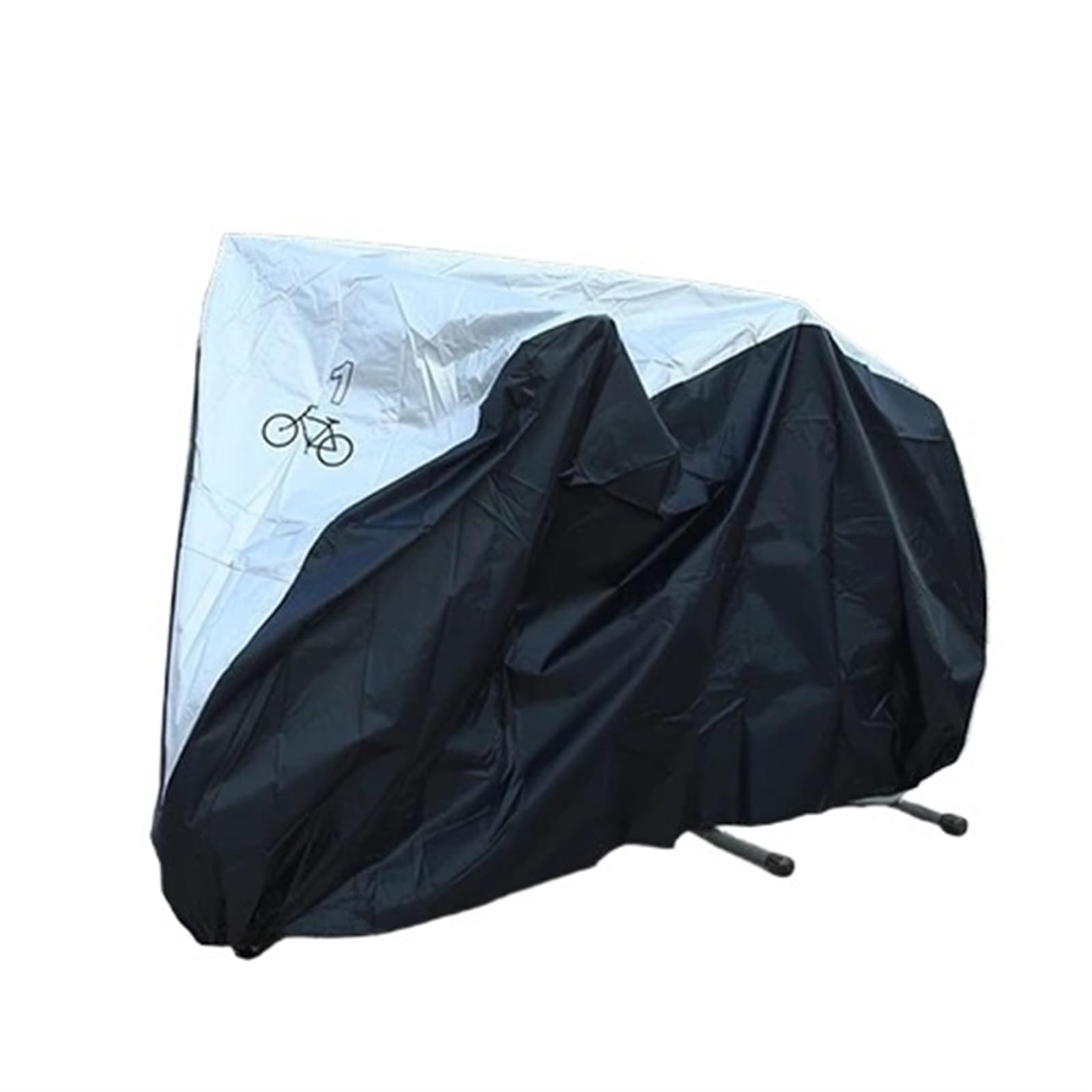 bike cover Rain Sun Dust Protection Waterproof Bike Cover UV Snow Proof Bicycle Outdoor Protective Covers for 1/2/3 Bikes for Travel Camping Transportation(S for 1 bike)
