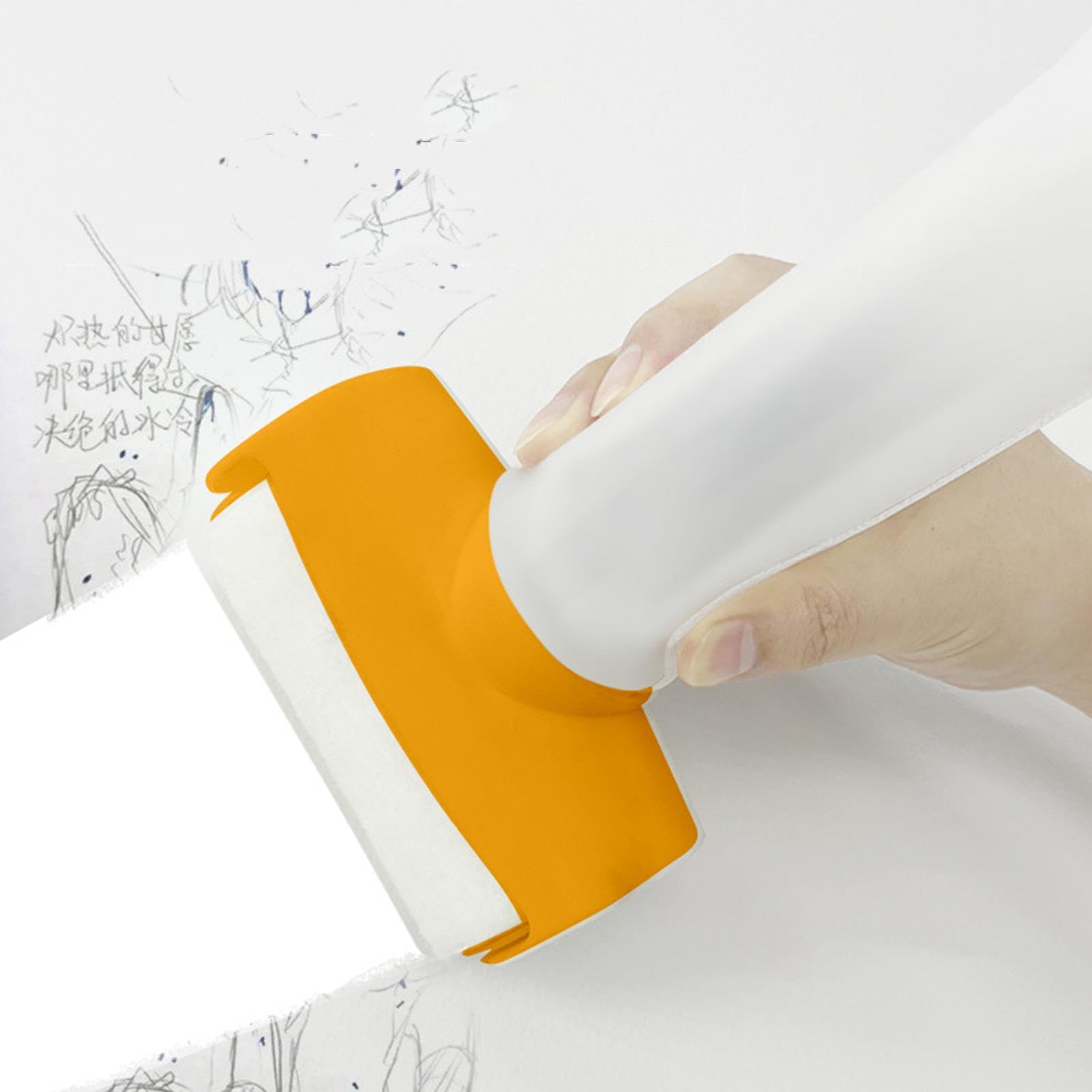 Rullo Riparazione Pittura 2-in-1 Inodore Portatile Asciugatura Rapida | Verniciatura a Rullo per Riparazioni Per Interni, Esterni, Casa, Cucina, Mobili, Porta, Falegnameria, Riparazione Pareti