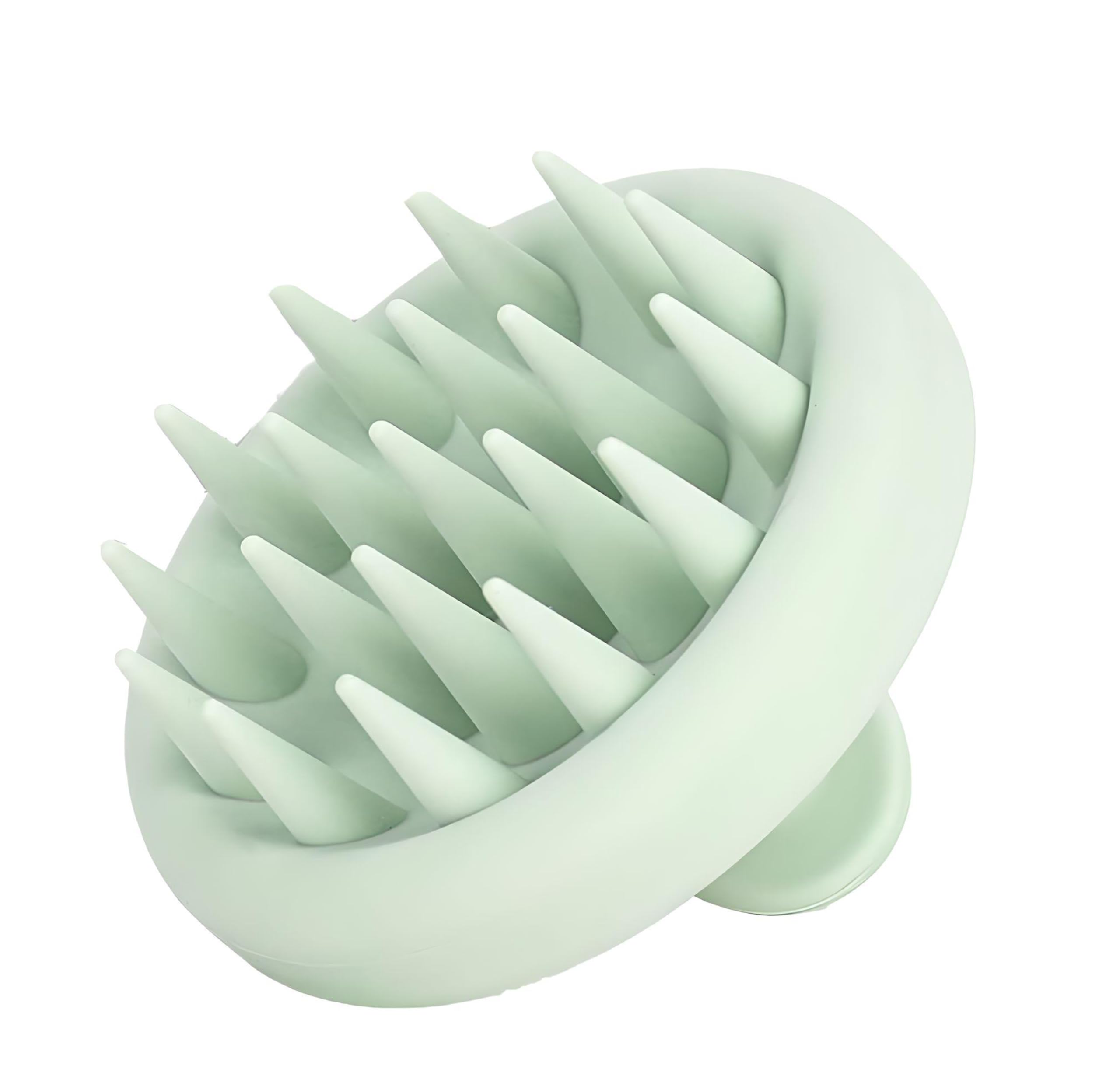 HUDACRUSH Green Unibody Silicone Scalp Massager for Hair Growth, Scalp Scrubber, Head Massager for Hair Growth, Deep Cleansing Dandruff Removal Brush, Oil Massager Shampoo Brush for Men and Women (B0C86HNMNJ) Amazon Price History, Amazon Price Tracker