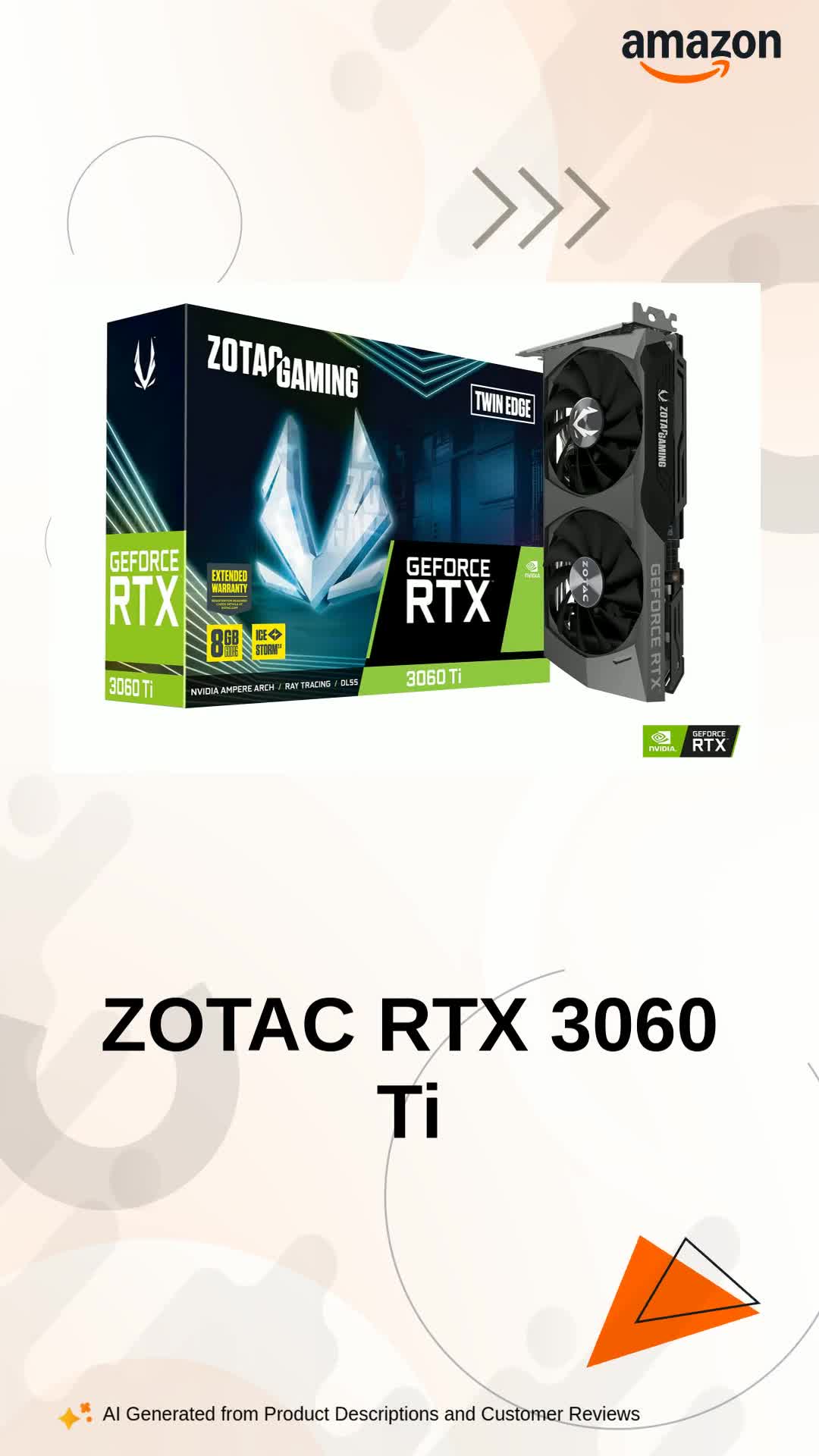 Amazon.in: Buy ZOTAC Gaming GeForce RTX 3060 Ti Twin Edge 8GB