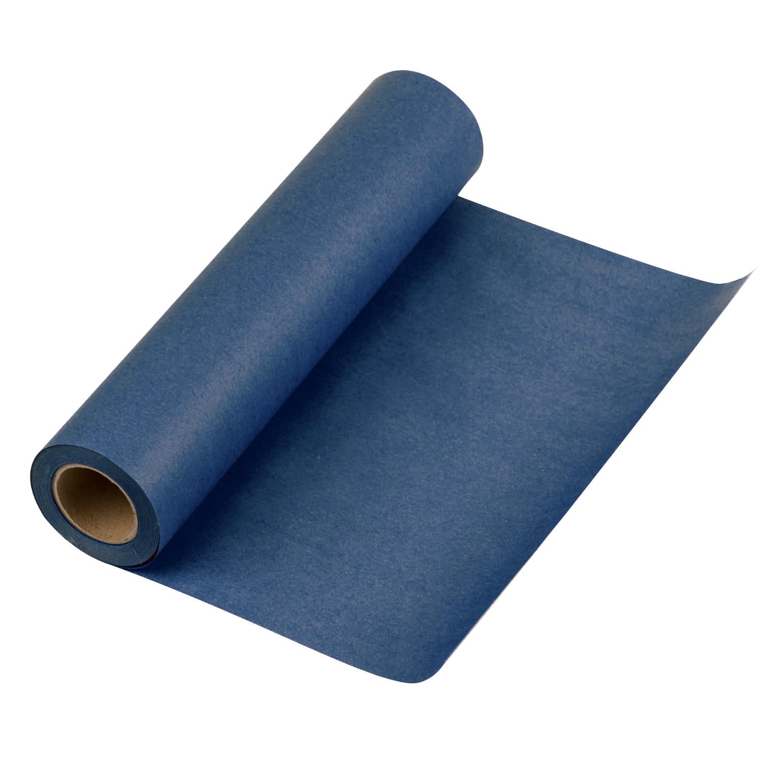 RUSPEPANavy Blue Kraft Paper Roll - 30.5 cm x 30 m - Natural Recyclable Paper Perfect for Crafts, Art, Small Wrapping, Packing, Postal, Shipping, Dunnage & Parcel
