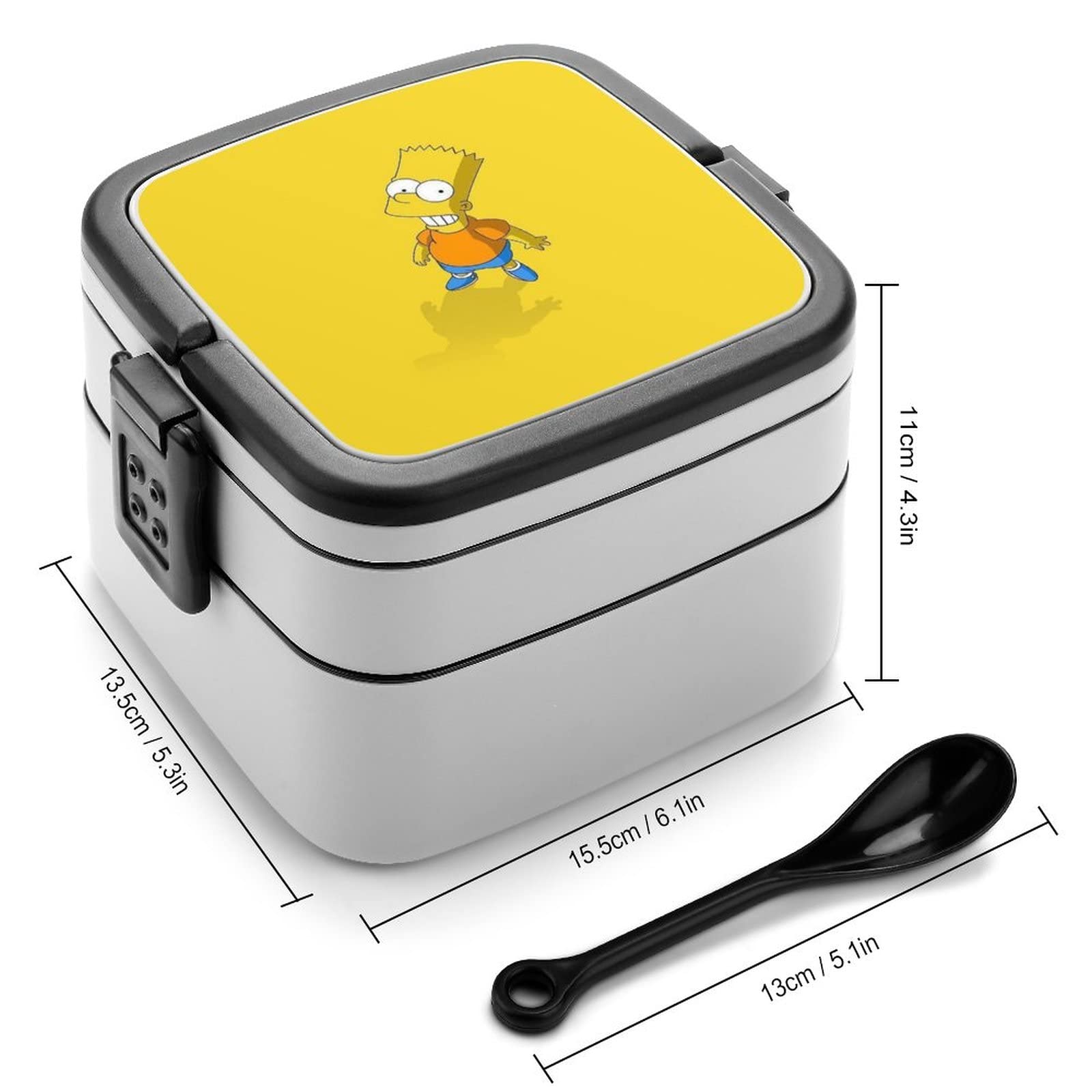 Amazon | ザシンプソンズ 弁当箱 2段 ふんわり盛れる ランチボックス