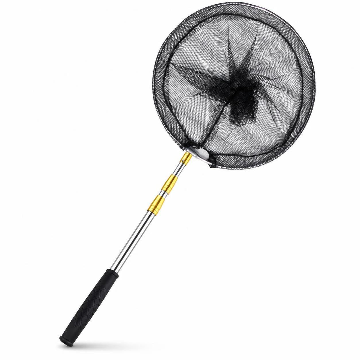 Sharplace Rete da Pesca Telescopica Guadino, Giallo, Nero, Giallo, 3 metri