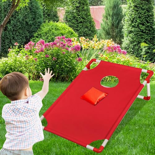 Jeu de cornhole de jardin pliable avec sac de rangement - 3
