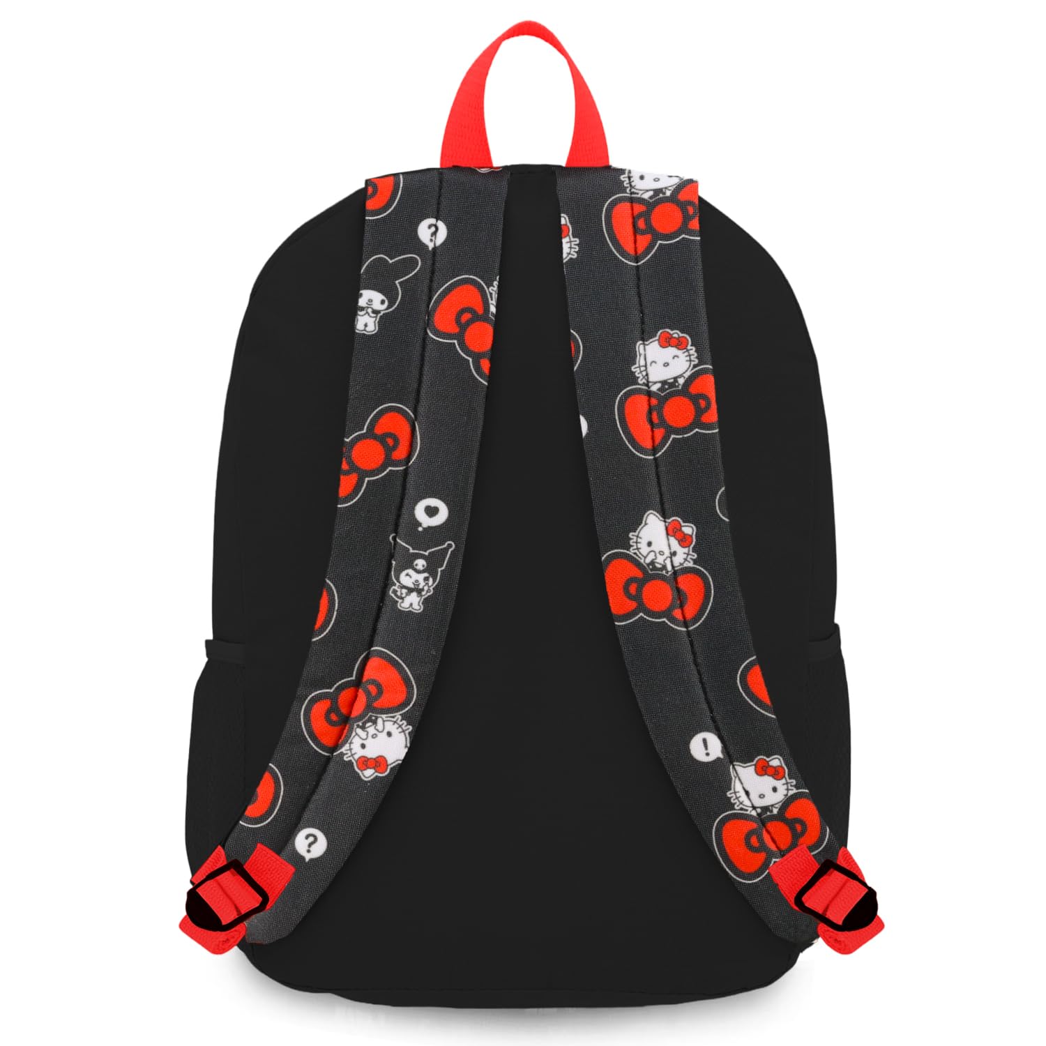 Hello Kitty Backpack and Lunch Box Set – 16” School Bag with Insulated Lunch Bag, Water Bottle, Stickers & More