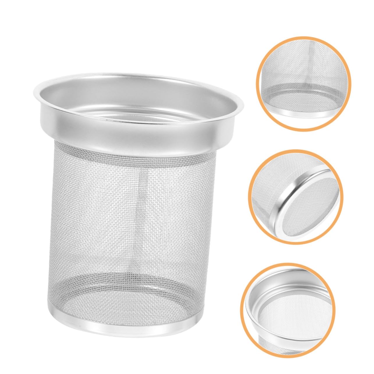 Colador de Té de Acero Inoxidable Filtro Infusor para Sueltas Resistente y Duradero Diseño Práctico y Distribuido Filtro Reutilizable para Tetera y Taza Pequeña
