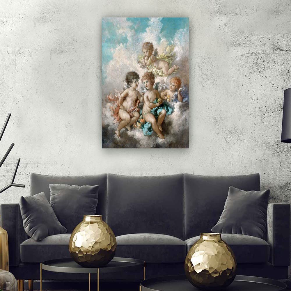 Amazon.co.jp: 天使のウォールアート ヴィンテージ 天使の天使