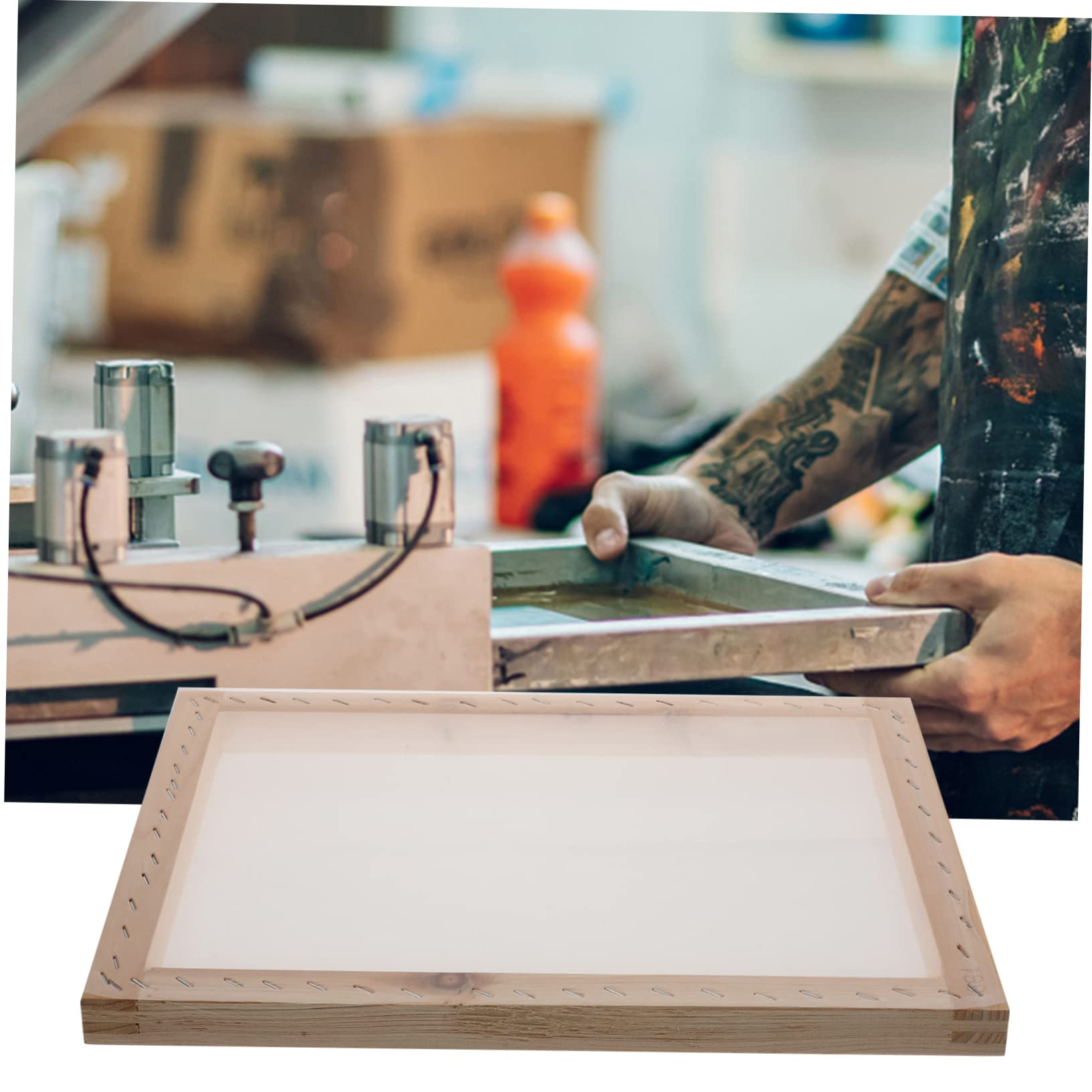 Operitacx Sostituzione Per Vecchie Cornici Cornice in Legno Per Serigrafia Dimensioni Pratiche Per La Stampa