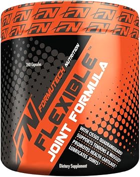 Flexible Joint Formula | Complete Support for Joints, Bones, Connective Tissues | Promotes Uptake of Sulfates | 240 Capsules