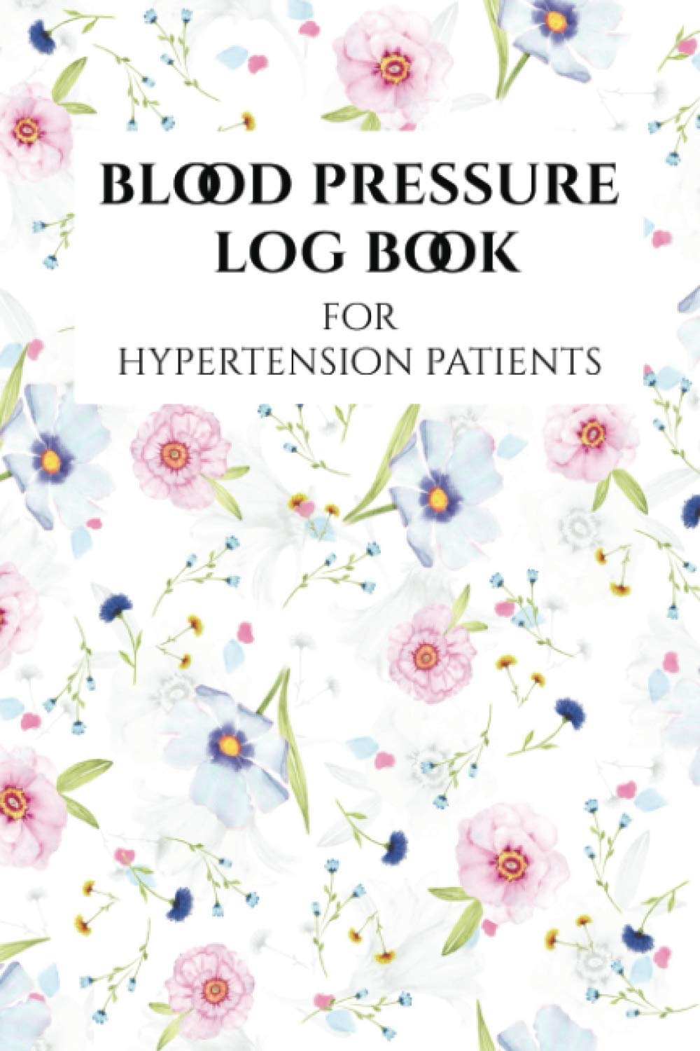 blood pressure log book: hypertension patients tracker