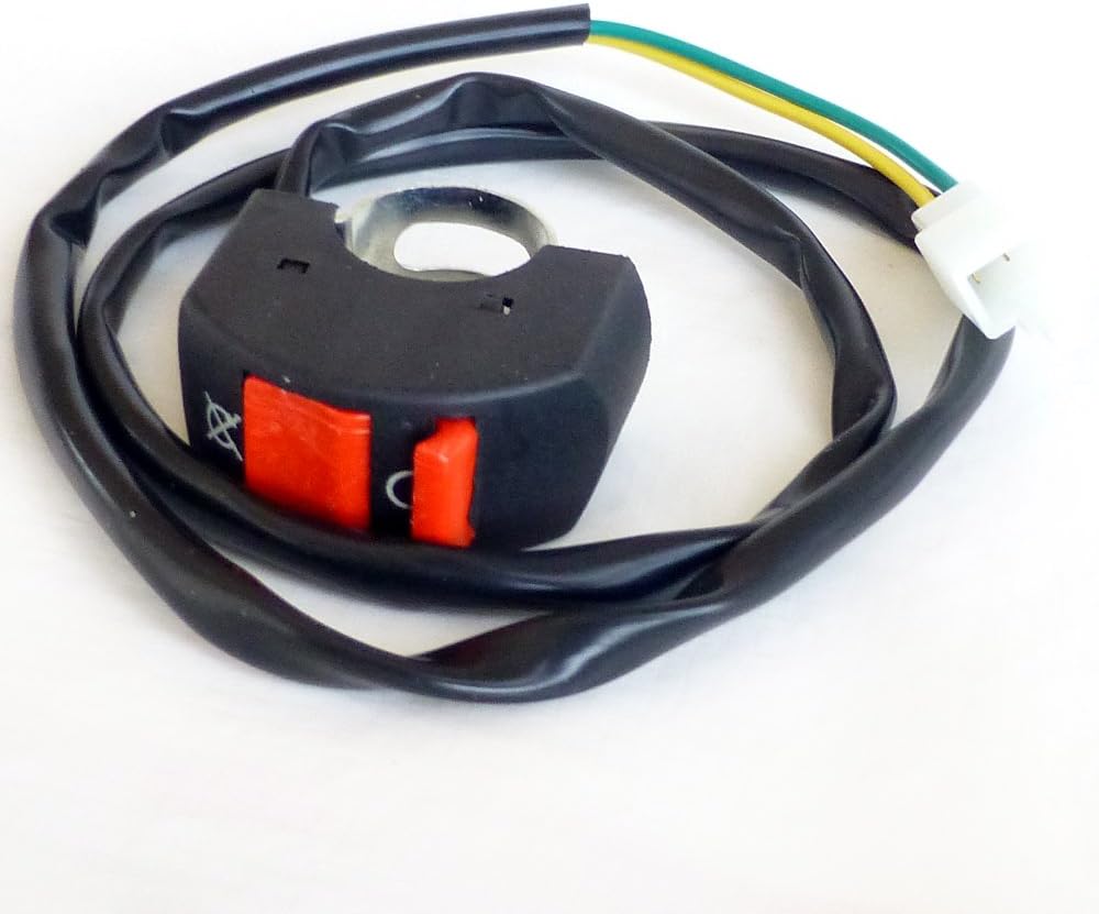 Mini Bike Kill Switch - Handle bar Mounted Kill Switch with 2 Wire Connector