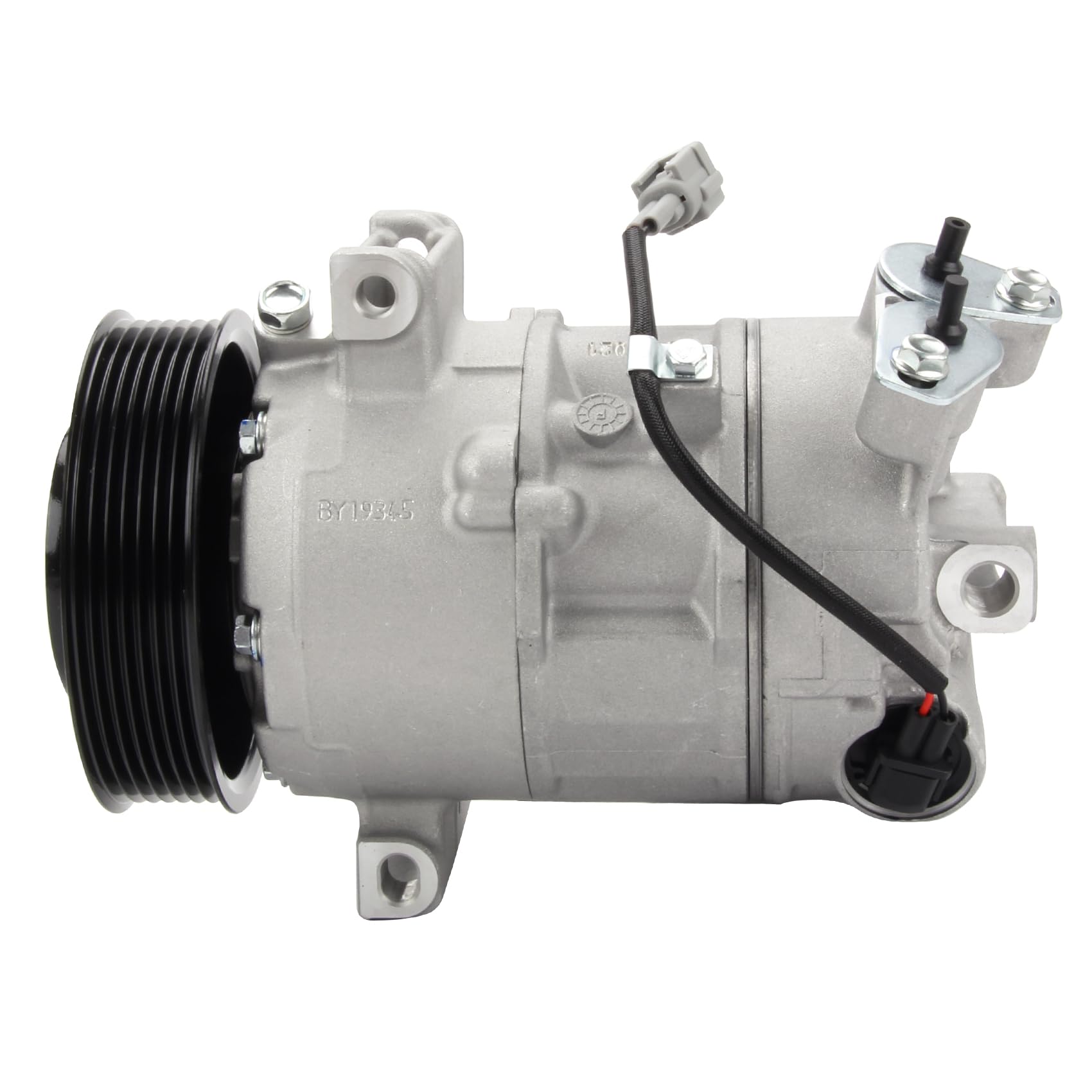 DOCAS Compresor de aire acondicionado 8200958328 compatible para Renault Grand Scénic 3 Megane 3 CC Scénic 3 1.4 16V 1.4 TCe 2.0 dCi 2009-2016