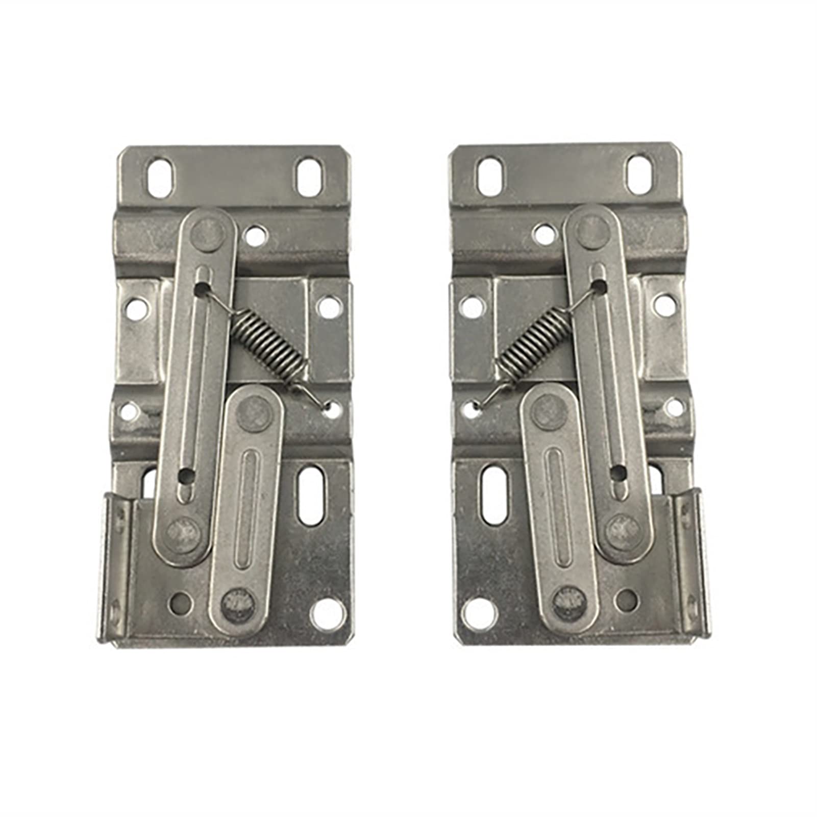 Nvsfzgiyg Silver 2 Pieces Of Alloy Hinges, Anti-Rust Appearance, Suitable For Lower Shoes, Bookcase Door