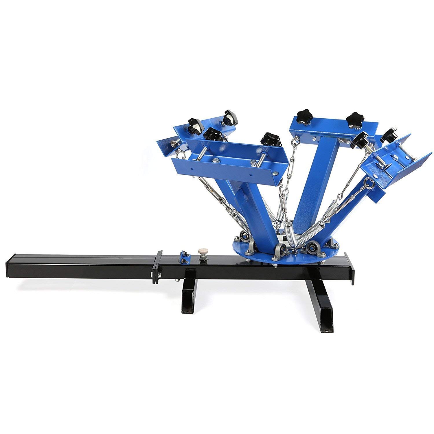 SDKEHUI Siebdruckmaschine 45x55cm Silk Screen Printing Machine 4 Farbe 1 Station Siebdruckmaschine DIY Screen Press Printing Machine Siebdruck Set