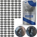 Gurt Knopf für Autogurt, 20 Paare, Hartplastik, Schwarz, für viele KFZ-Gurte, Sicherheitsgurt Rücklauf Sicherung, Sicherheitsgurt Nieten, Autogurt Niete Sitz, Autositz Gurtreparatur, Ersatzteil PKW