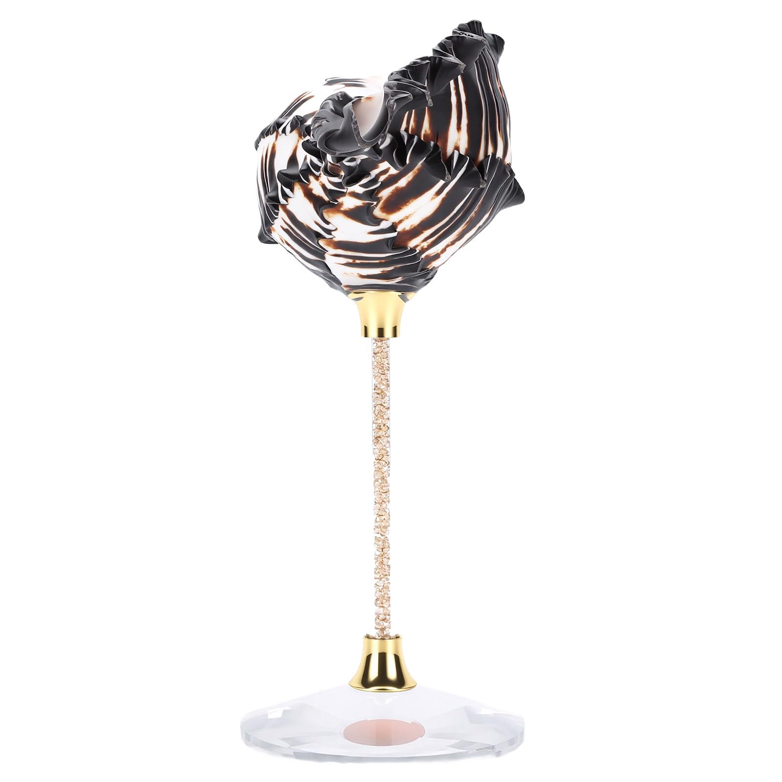 Akozon Calice di Conchiglia, Bicchiere Unico per Bevande Fredde (BLACK)