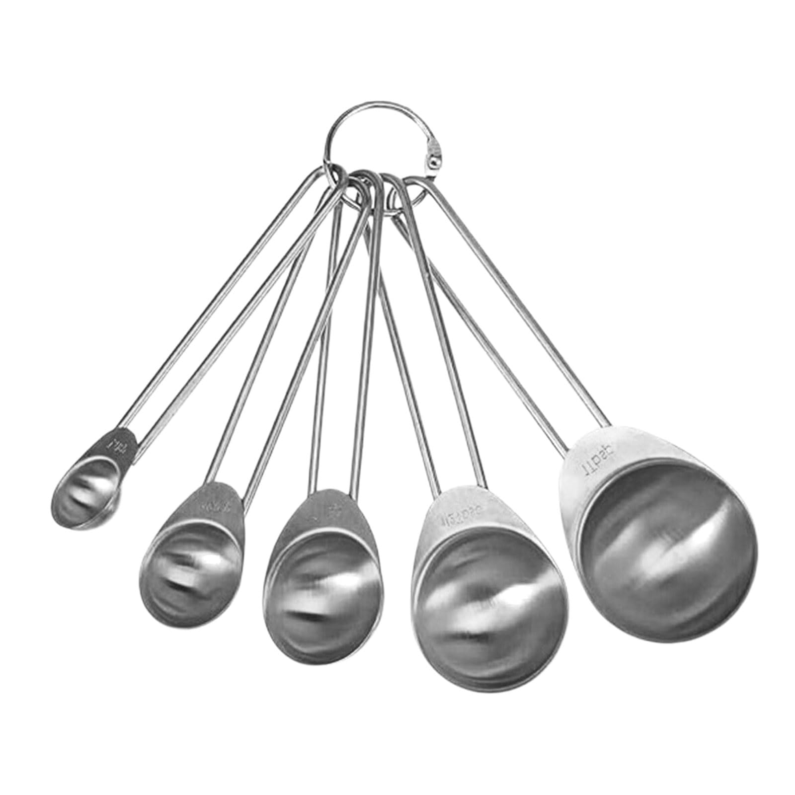 MALSSE 4Pcs Professional Measuring Spoons/Cups Set with Clear Markings for Baking and Cooking Kitchen Tool Accuracy Baking Measuring Cups