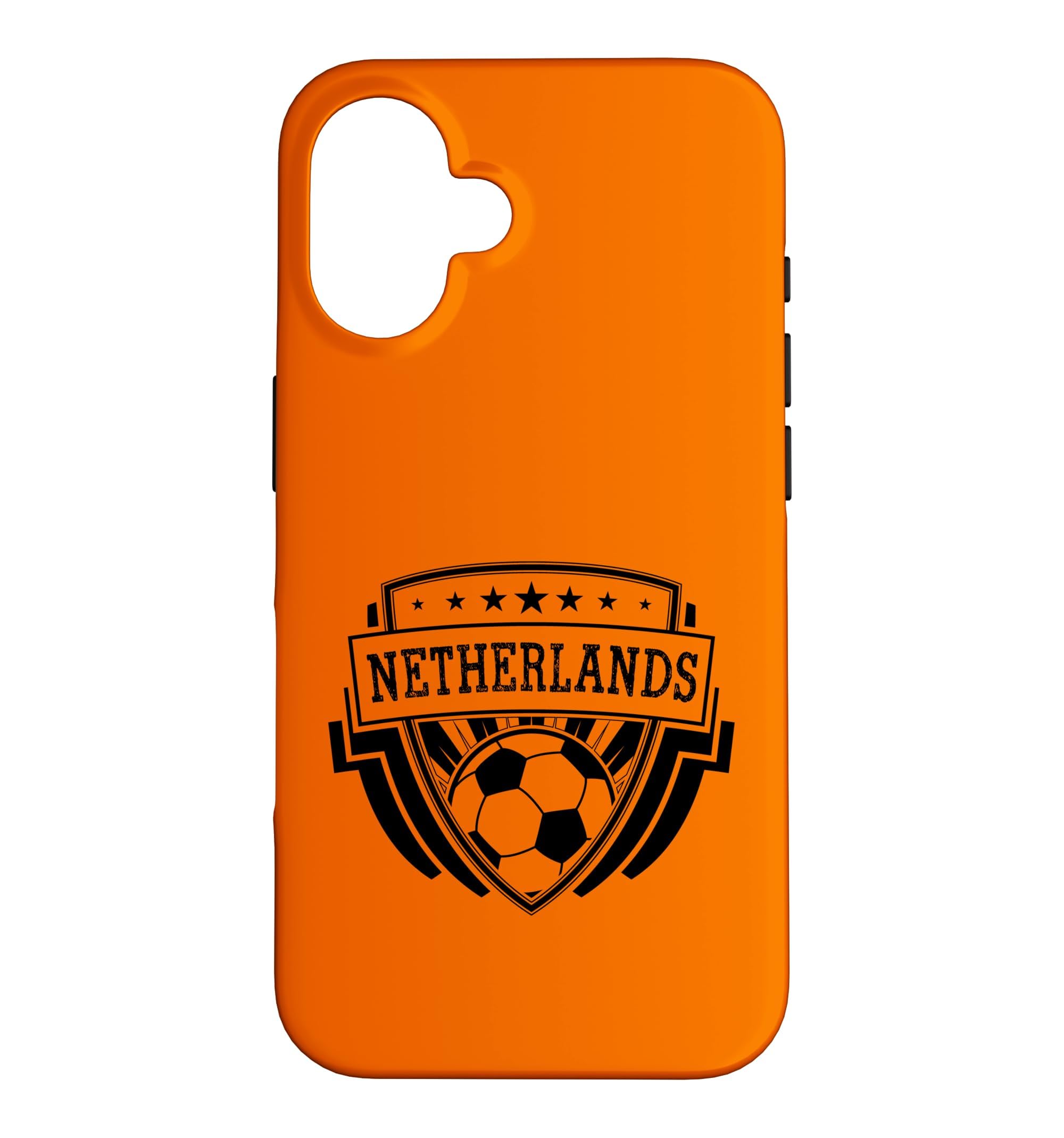 Netherlands Emblem Badge World Cup Football Case for iPhone 16