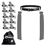 Trained 10 Man Flag Football Belt Pop Set (GREY)