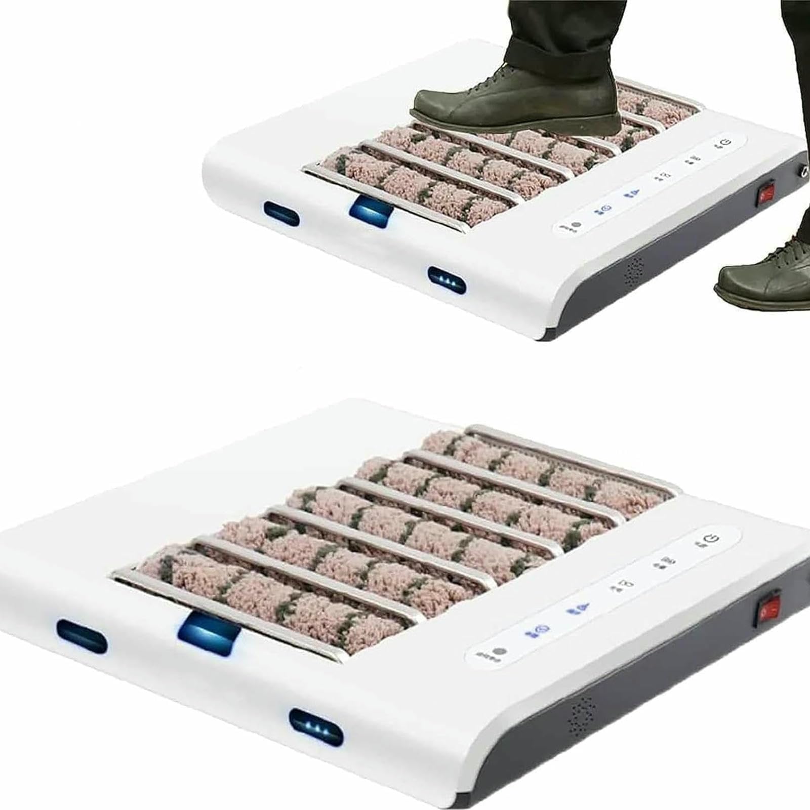 Cireuse à chaussures automatique induction et nettoyeur de semelles électrique