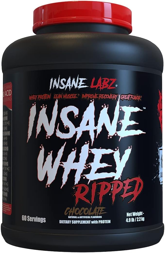 insane labz l carnitine Amazon.com: Insane Labz Insane Whey Ripped, Lean Muscle Building Protein  with L-Carnitine and CLA Oil Powder, 5lbs 60 Servings, Chocolate : Health &  Household