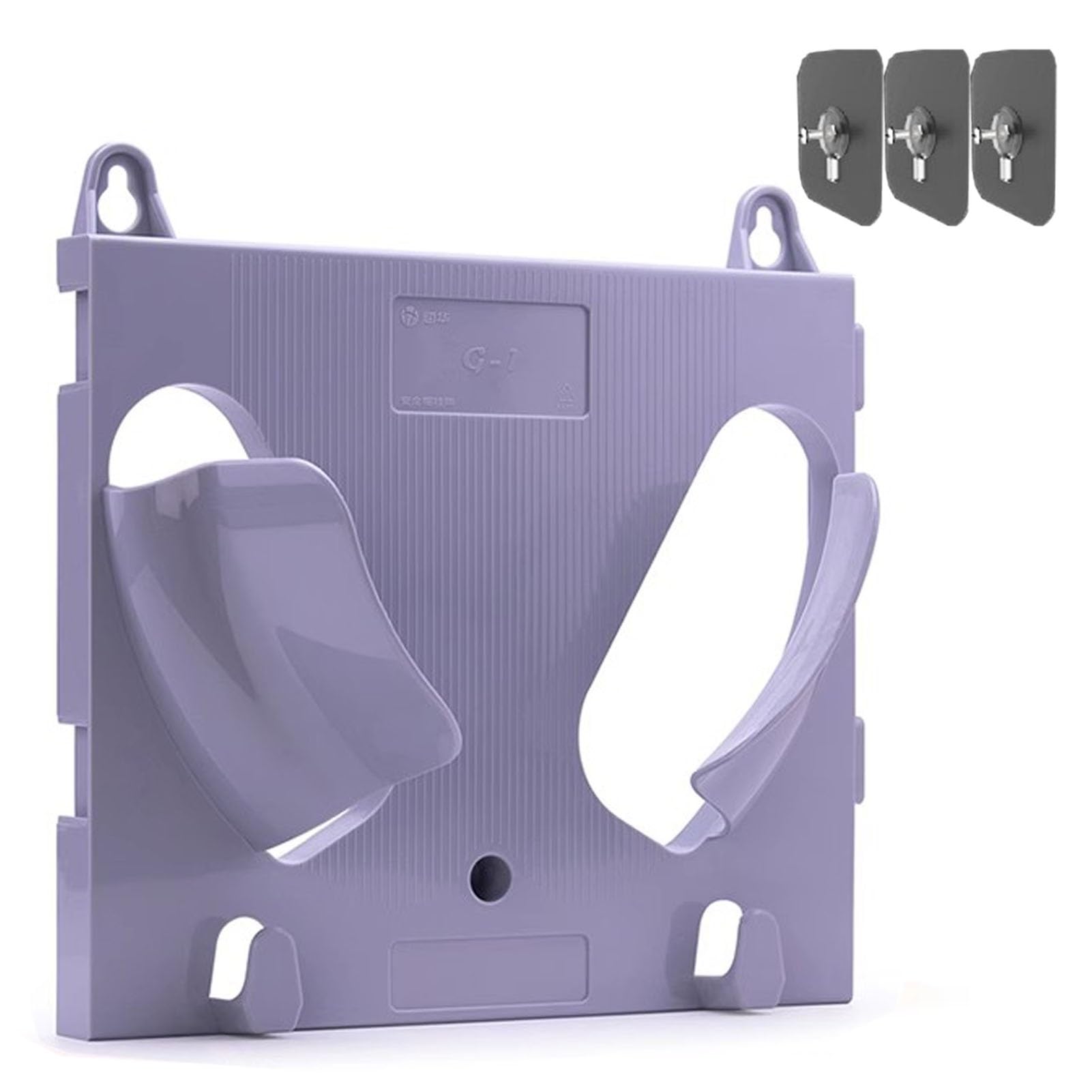 Support pour Casque de Sécurité Support pour Casque de Chantier Sans Perçage, Épissable, Support de Rangement pour Casque de Chantier, Support de Rangement pour Casque de Chantier(Grey,25pcs)
