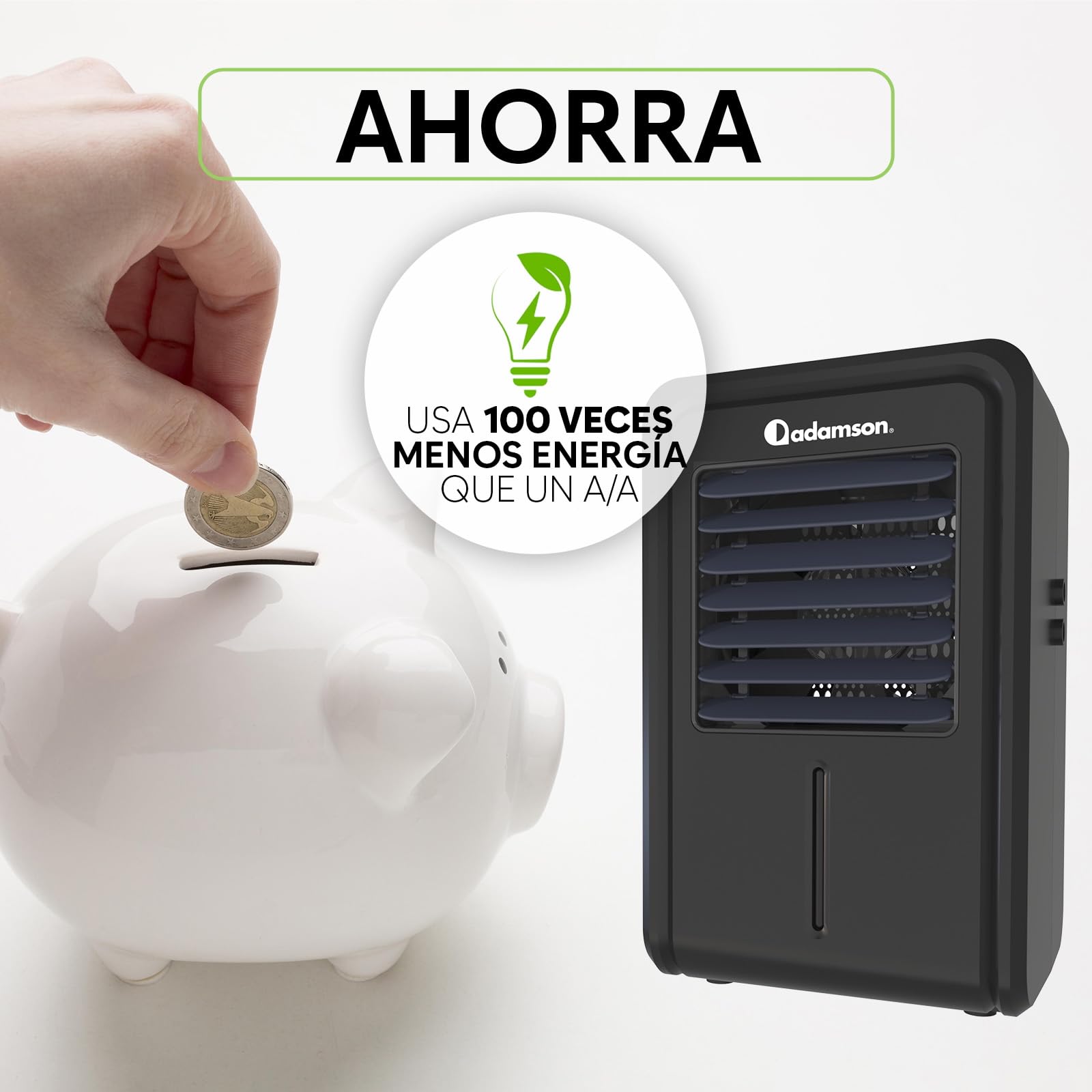 Adamson B10 Bed Cooling System - Twin 190x100 CM - 100% Algodón Colchón Refrescante para Sudores Nocturnos - Enfriador de Cama Ideal para Dormidores Calientes - 5 Años de Garantía - Azul Marino