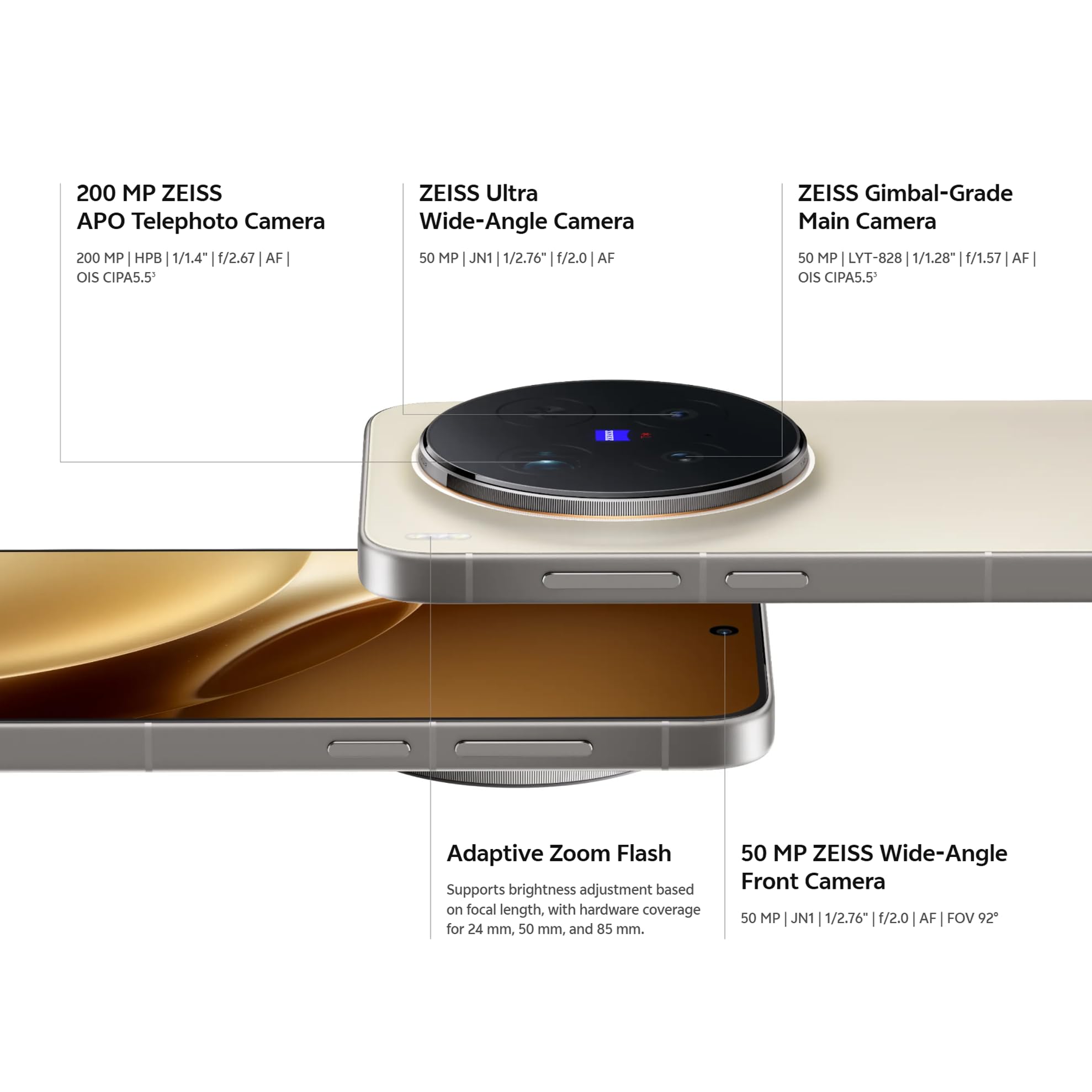 vivo X300 Pro 5G Smartphone| China Version Full GOOG Service| 12G+