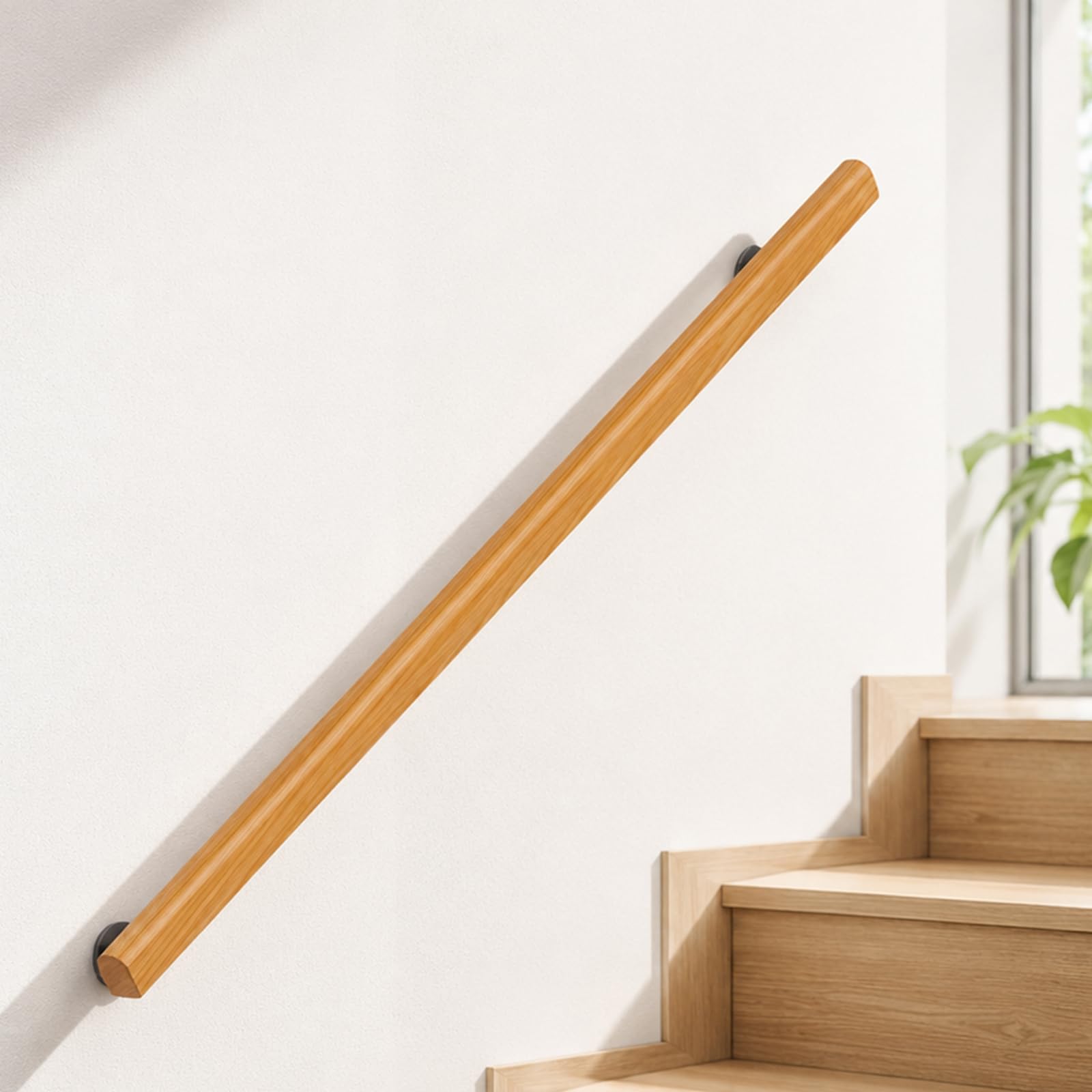 SPTZQURY 4ft Wood Handrail