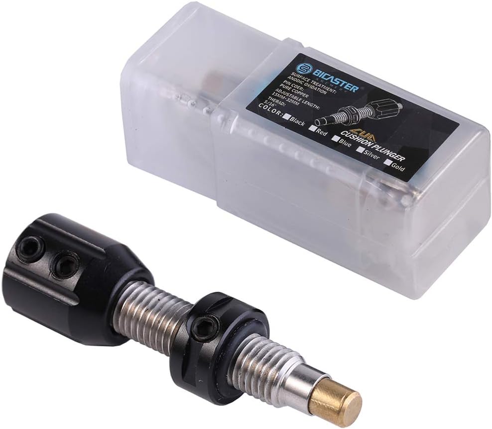 BICASTER Archery Screw-in Pressure Button Adjustable Cushion Plunger Copper Thread for Recurve Bows