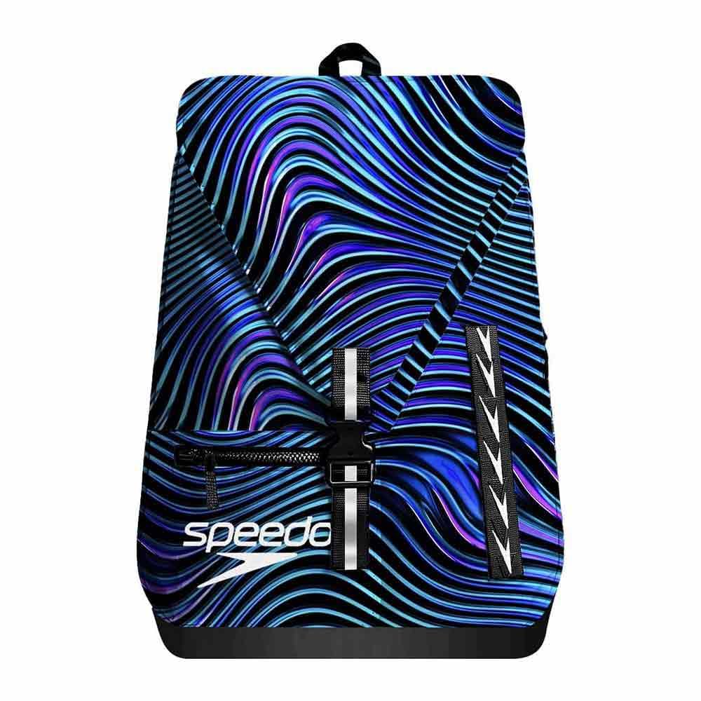 Speedo Unisex Adult's Vanquisher Bag, Printed Anthracite, 35L