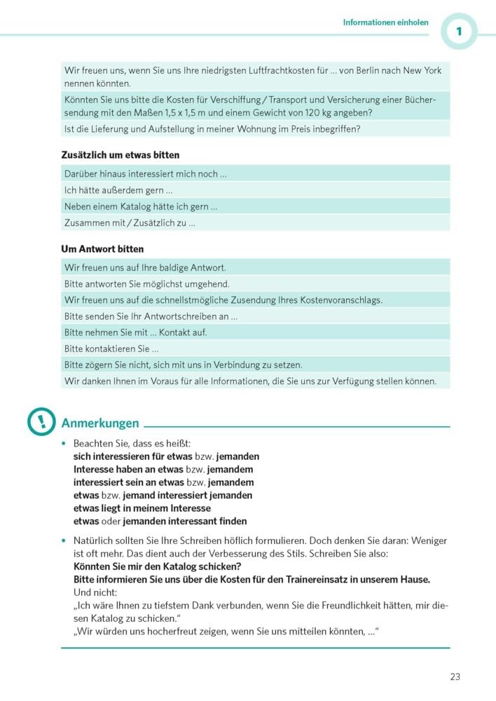 PONS Bürokommunikation Deutsch: Mehr als 800 Mustertexte und Textbausteine für E-Mails und Briefe zum Nachschlagen und Üben mit MP3-Download